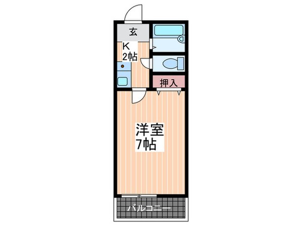 サウザンドサニーの物件間取画像